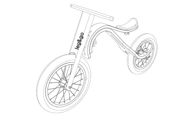 Balance bike for 1.5 – 5 year olds