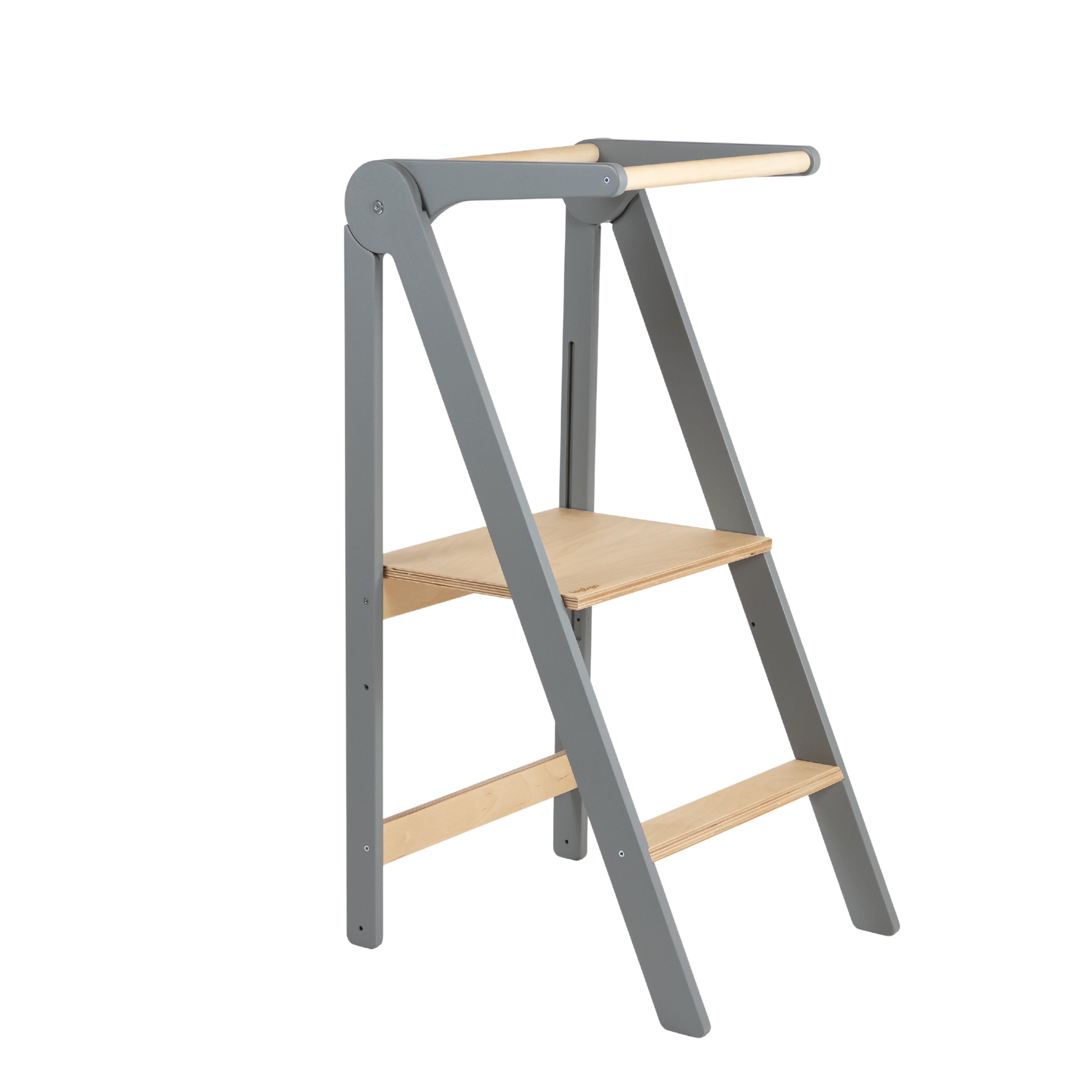 Foldable Kitchen tower Gray color