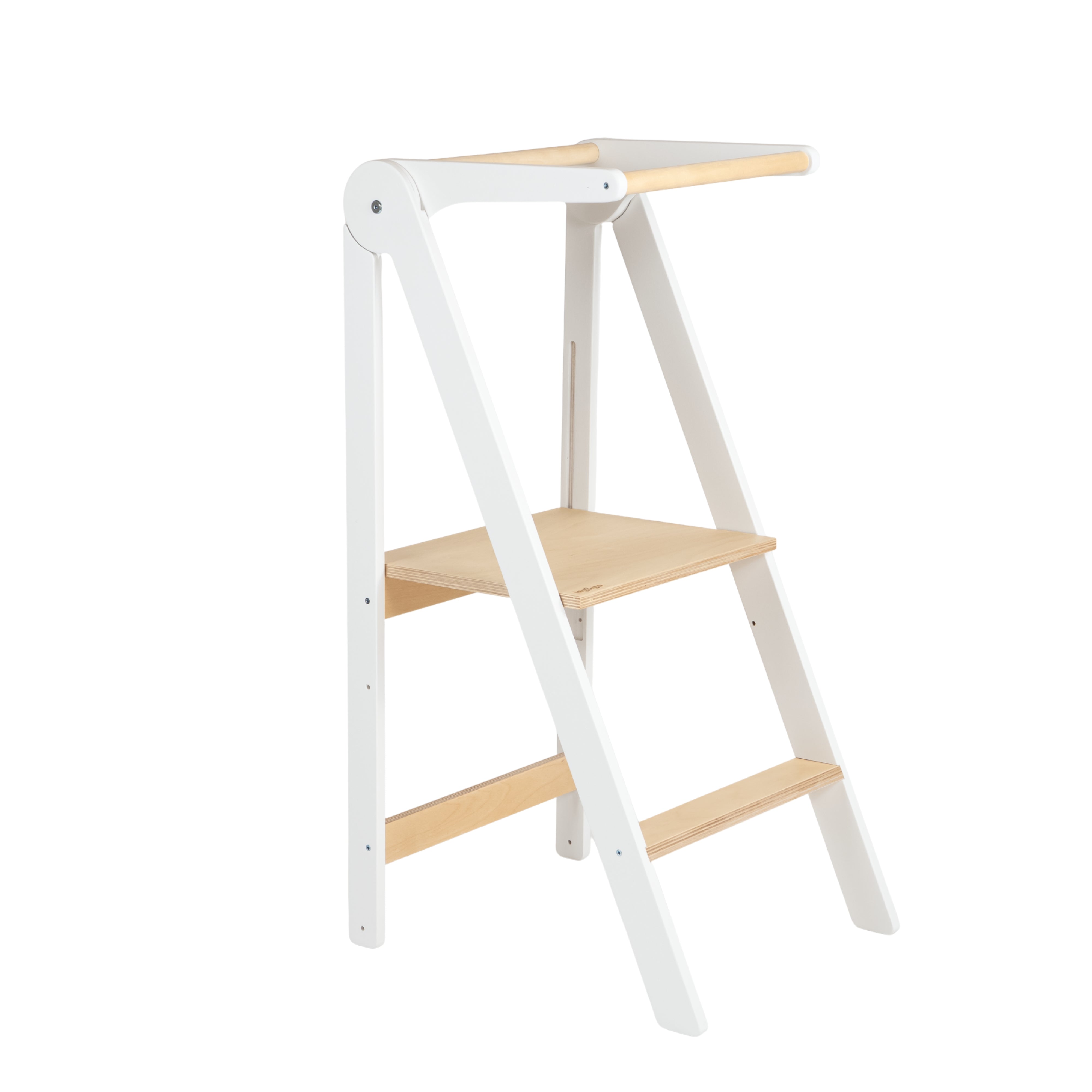 Foldable Kitchen tower White color