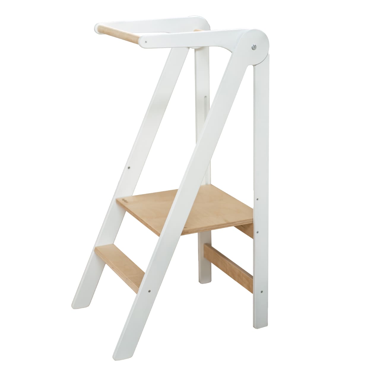Leg&go foldable kitchen tower with white background