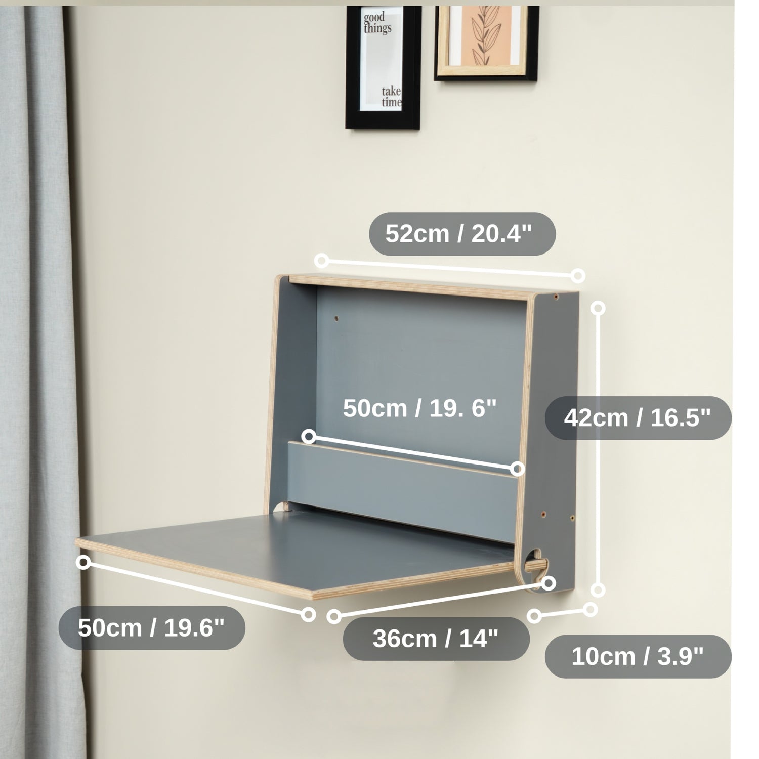 Wall Mounted Murphy Desk