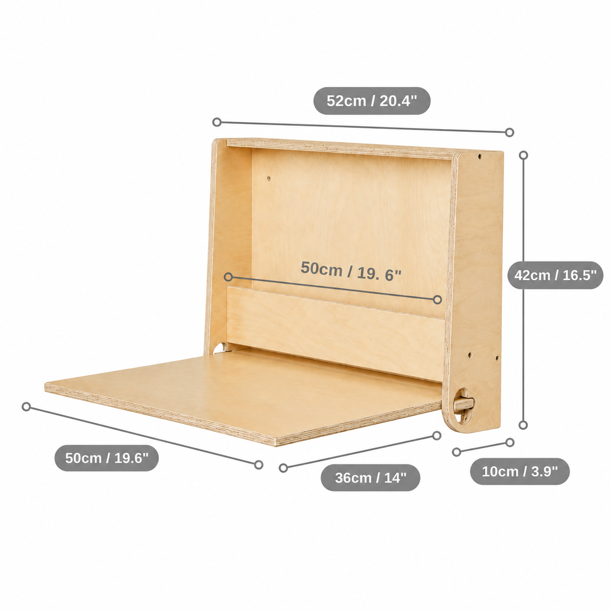 Wall Mounted Murphy Desk