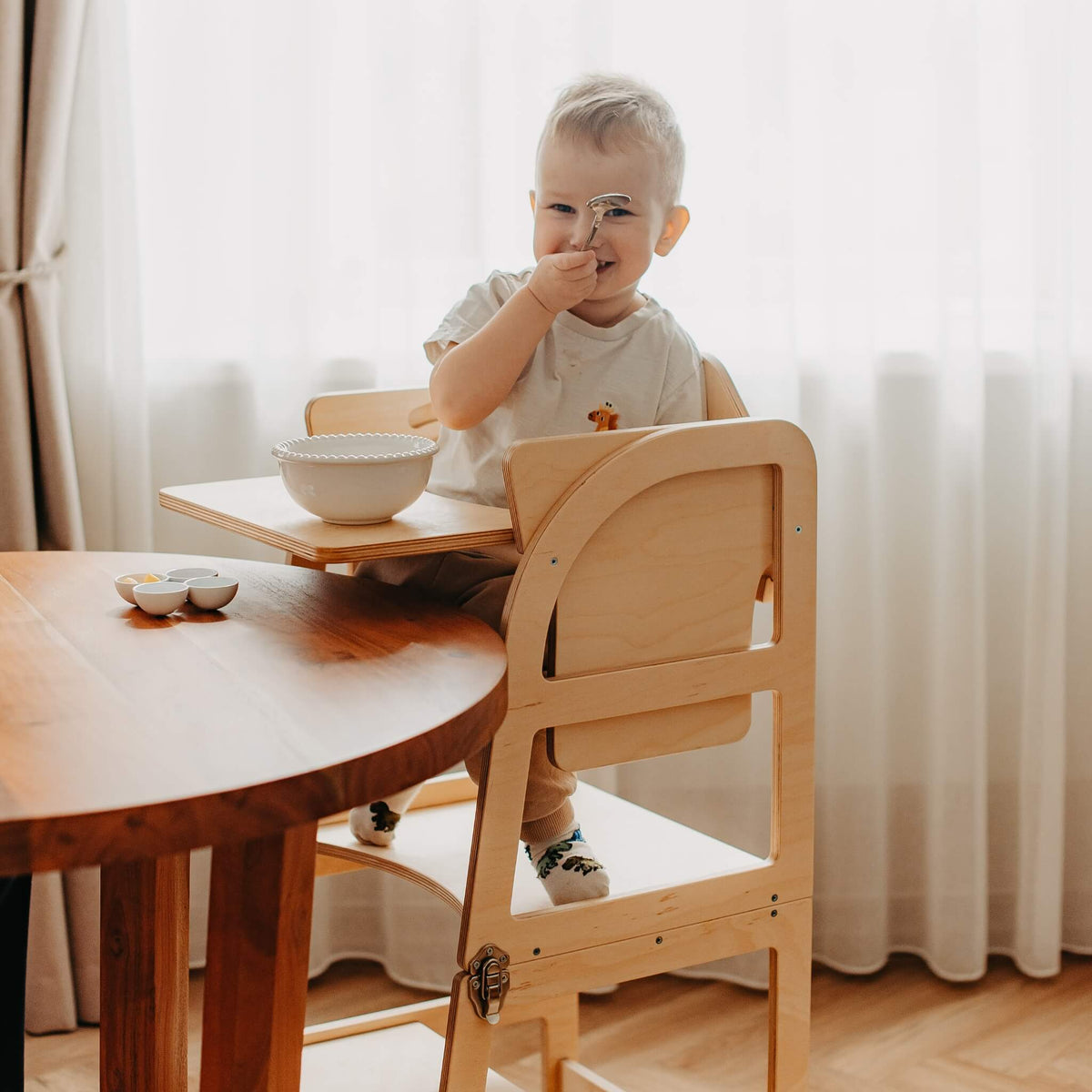 Transformable Kitchen Tower Sleekstep and High chair combo