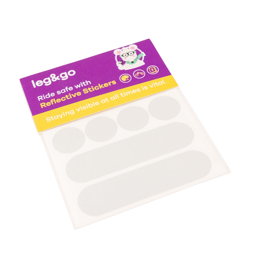 Reflective stickers for Leg&Go wooden balance bike