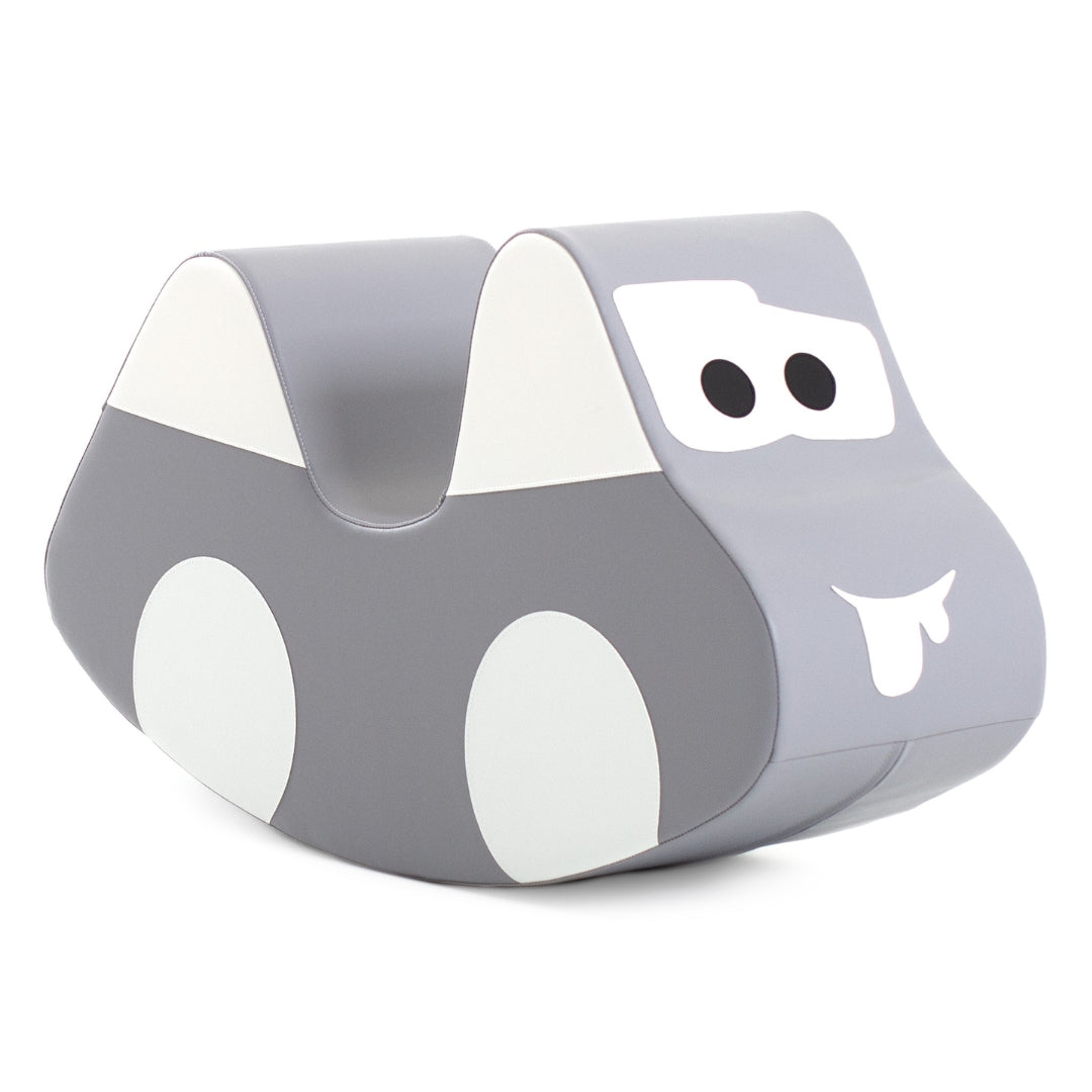 Soft Play Rocker car, gray – Lumbary