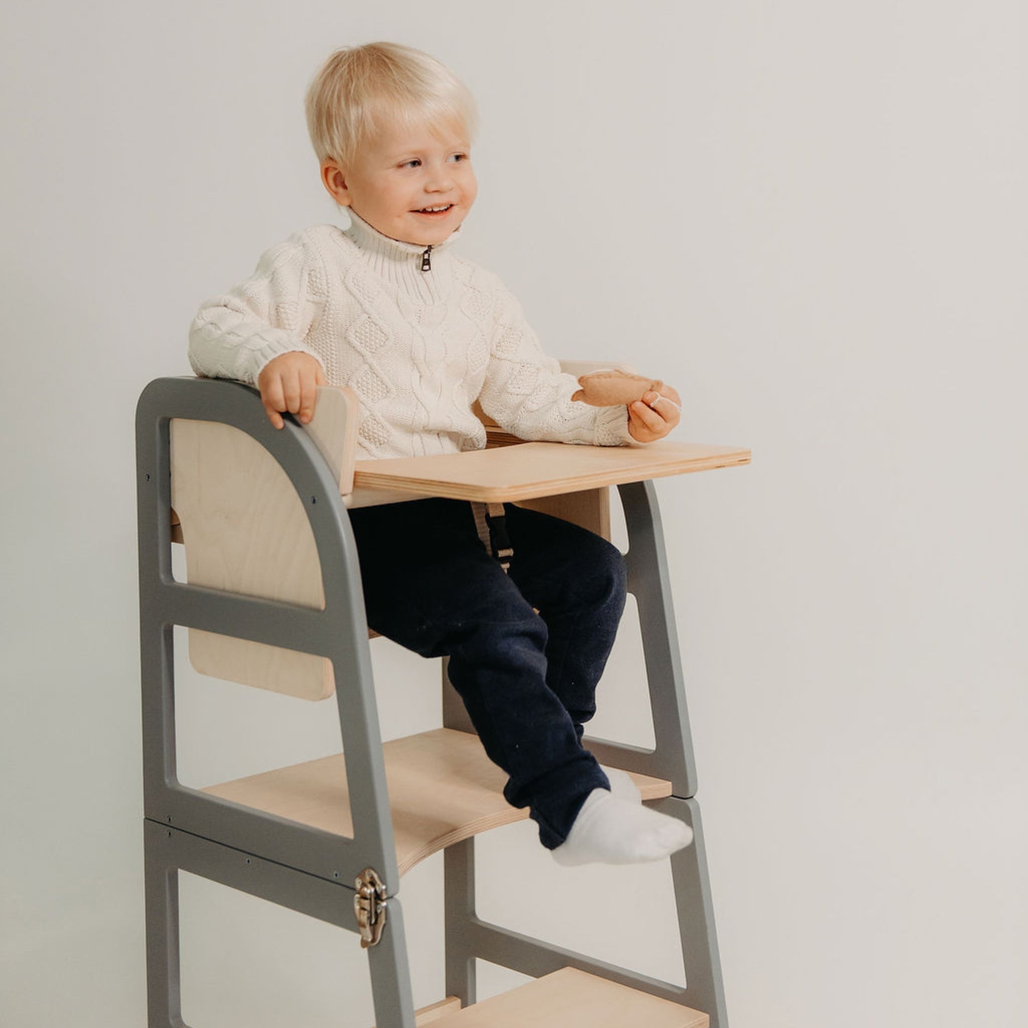 Transformable Kitchen Tower Sleekstep and High chair combo