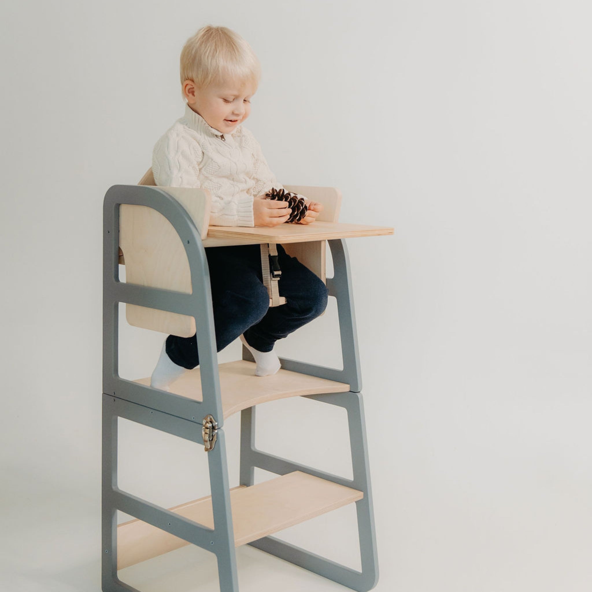 Transformable Kitchen Tower Sleekstep and High chair combo