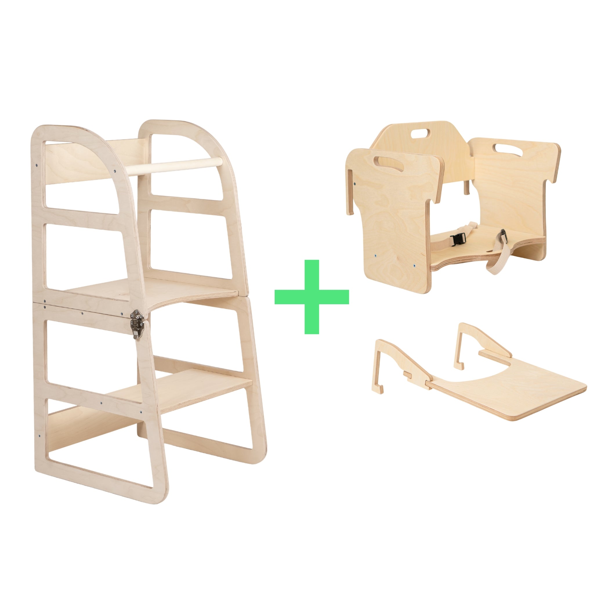 Transformable Kitchen Tower Sleekstep and High chair combo