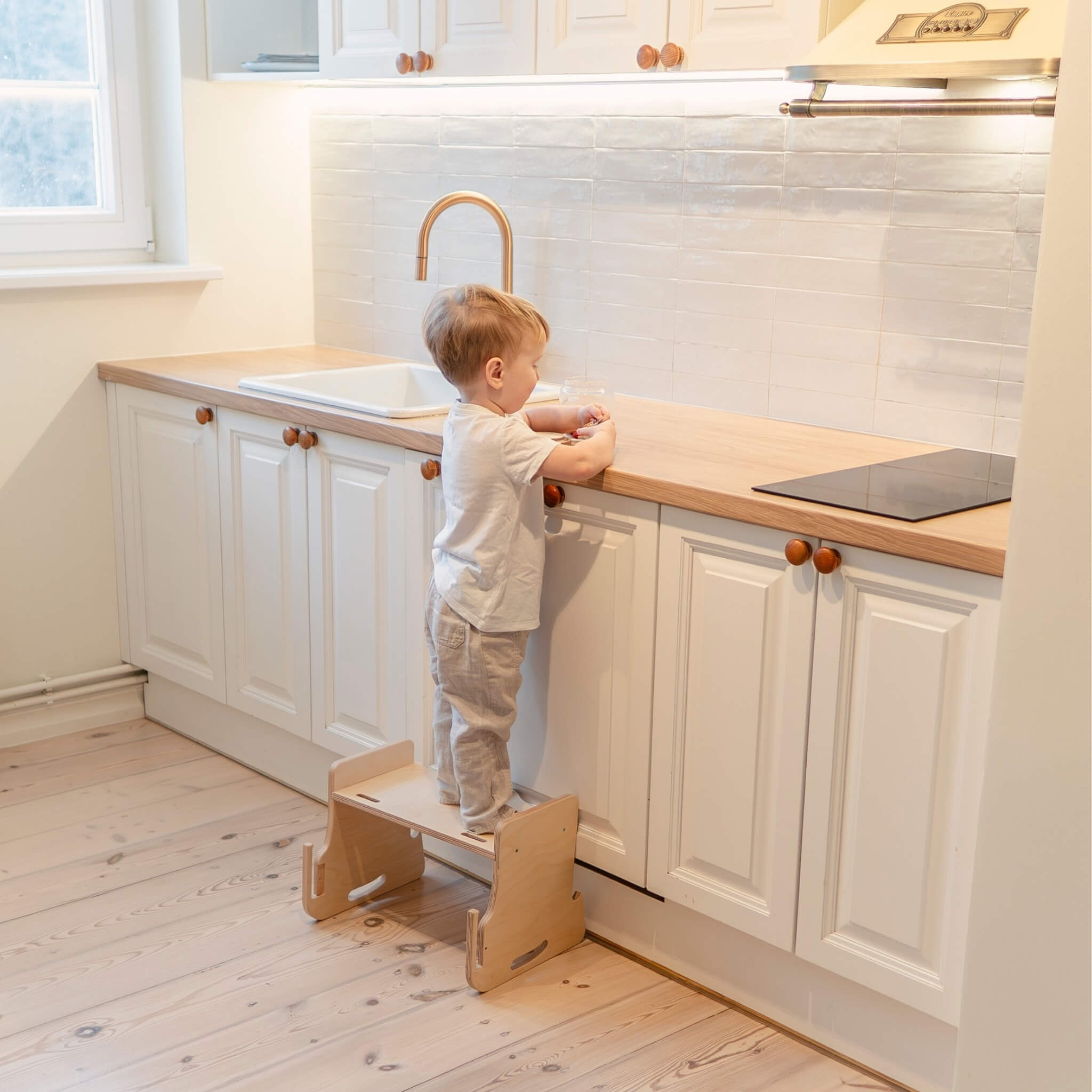 Transformable Kitchen Tower Sleekstep and High chair combo