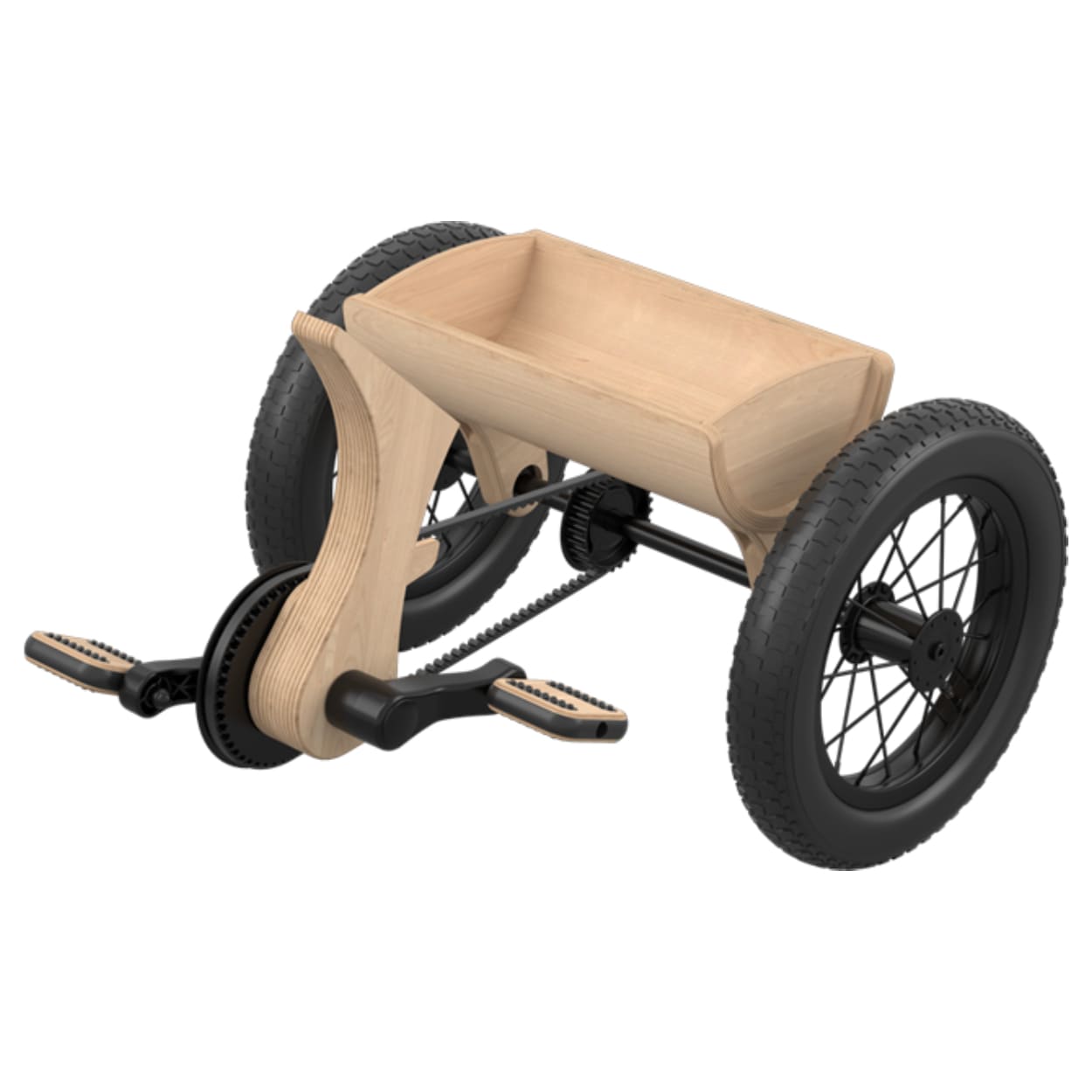 Leg&go tricycle add on for balance bike