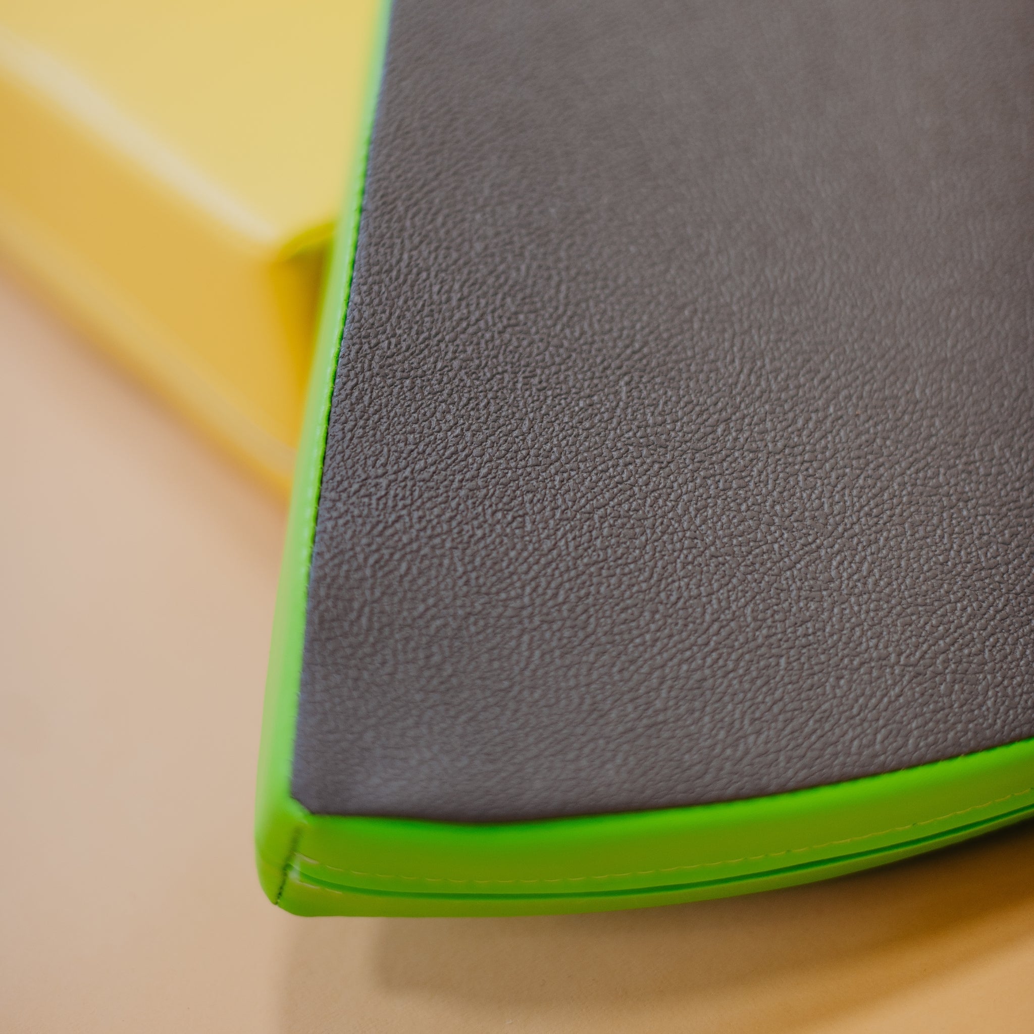 Kubo Blocks Lumo non-slip base detail designed to provide traction and stability on smooth indoor floors