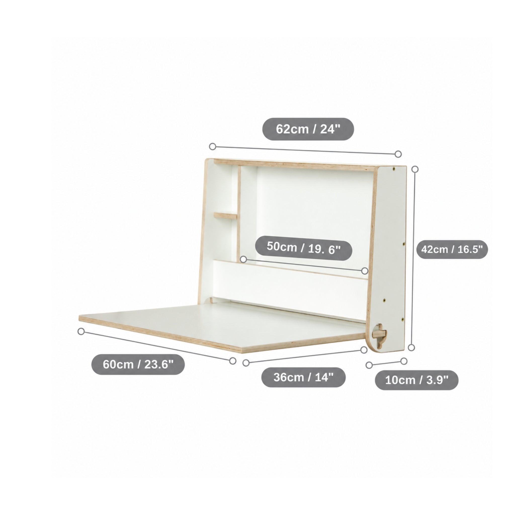 Wall Mounted Murphy Desk
