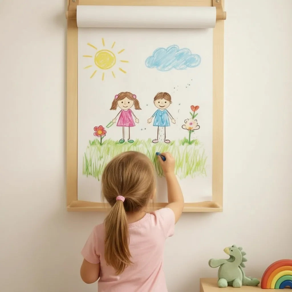 Drawing board paper roll