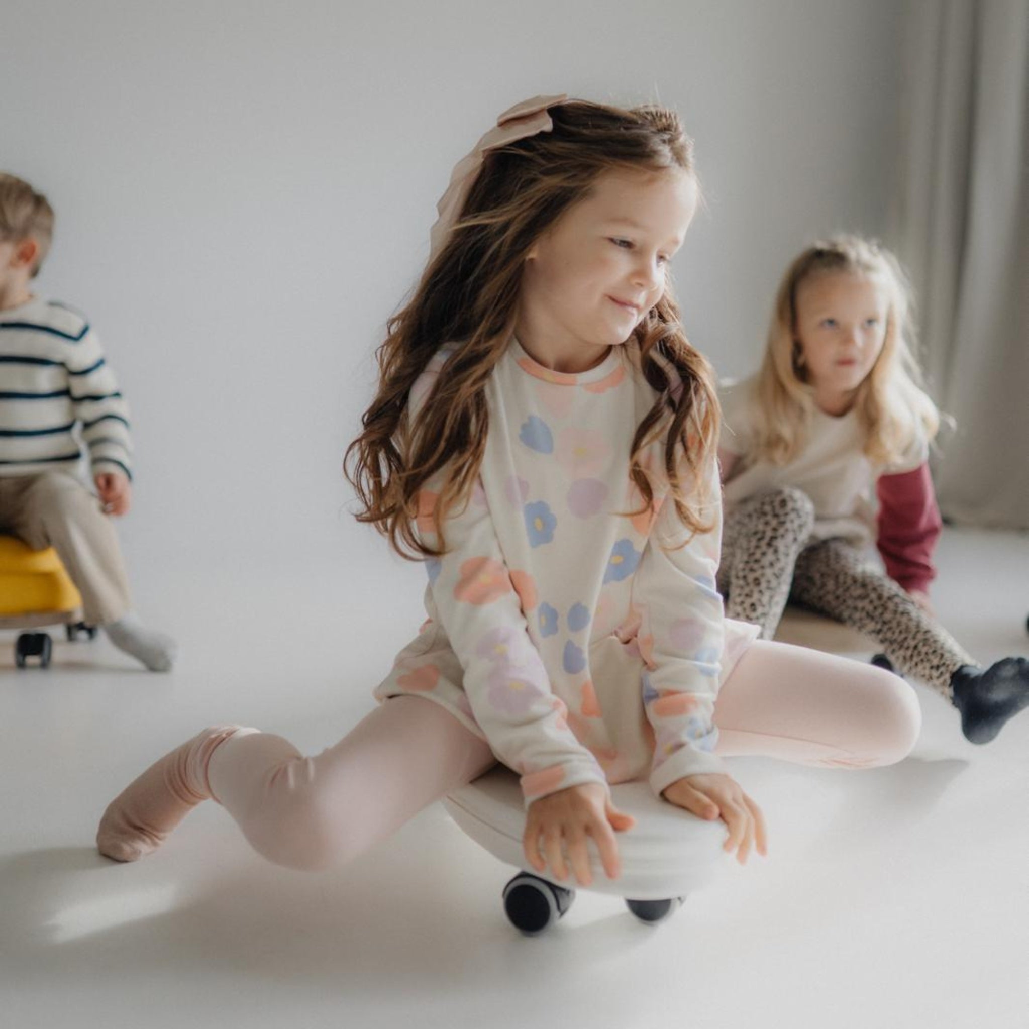 Soft surf ride on toy for kids indoor movement balance and motor skills toy