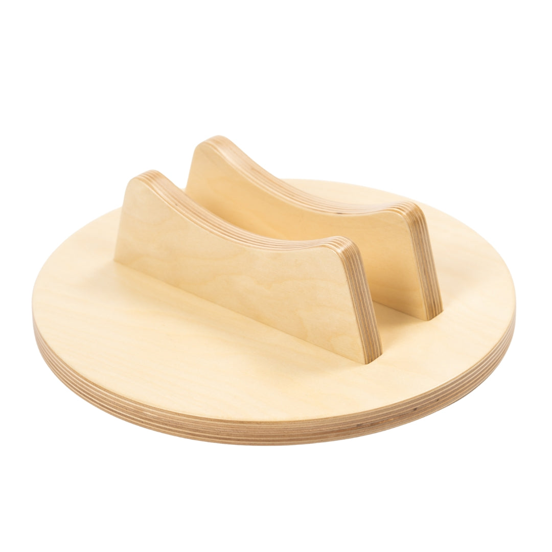 Wooden balance bike stand for leg&go balance bike